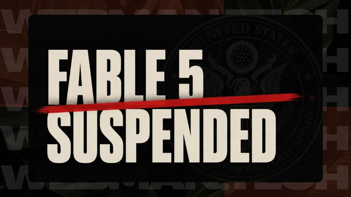 Claude Fable 5 Pulled by US Gov Three Days After Launch