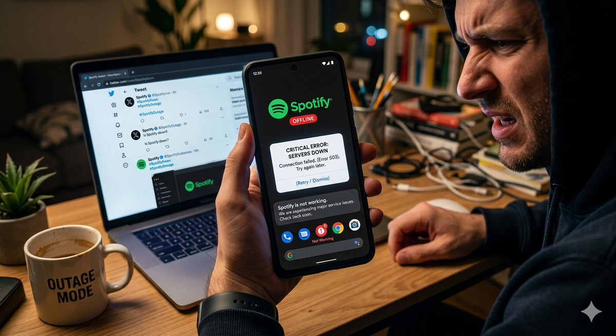 Spotify Is Down Right Now — What's Happening and How to Fix It