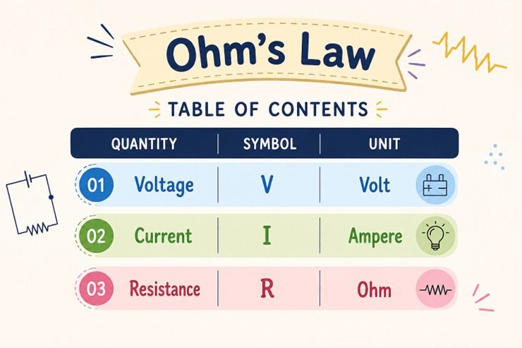 Ohm's Law Formula