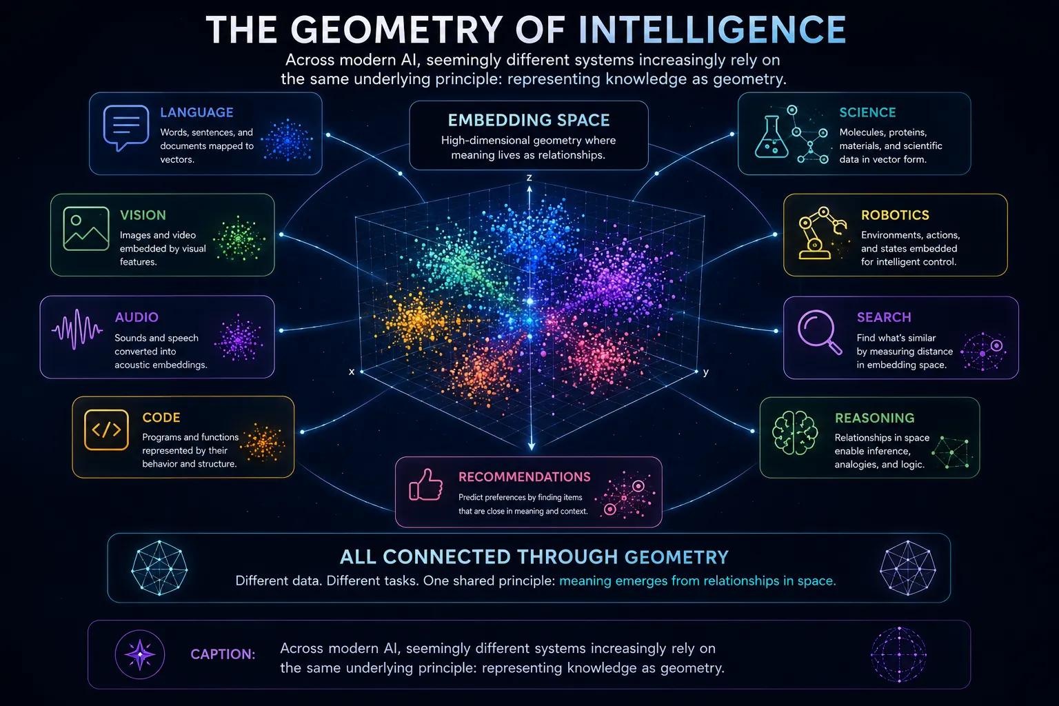 The Geometry of Intelligence