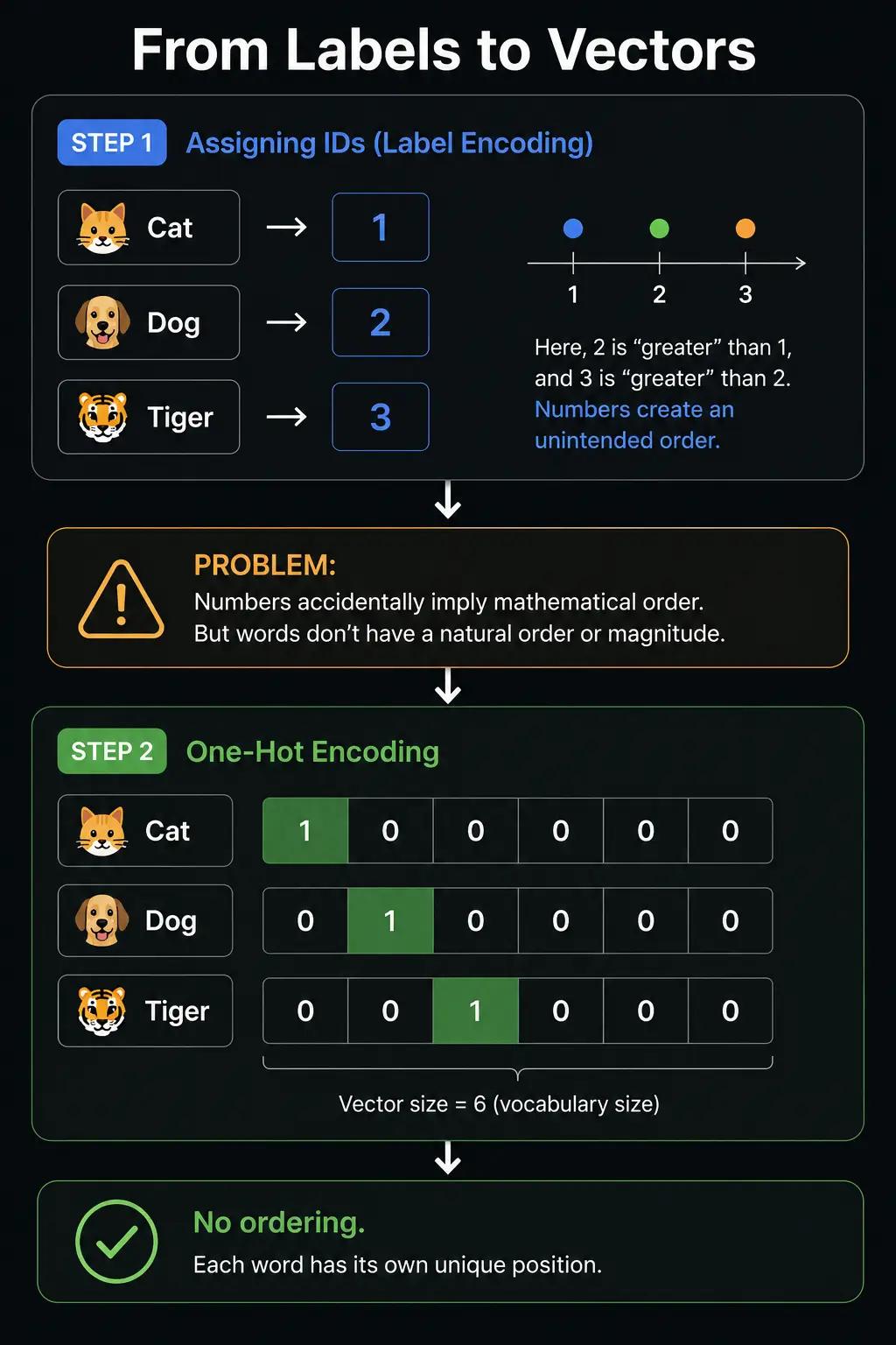 Converting Labels to Vector