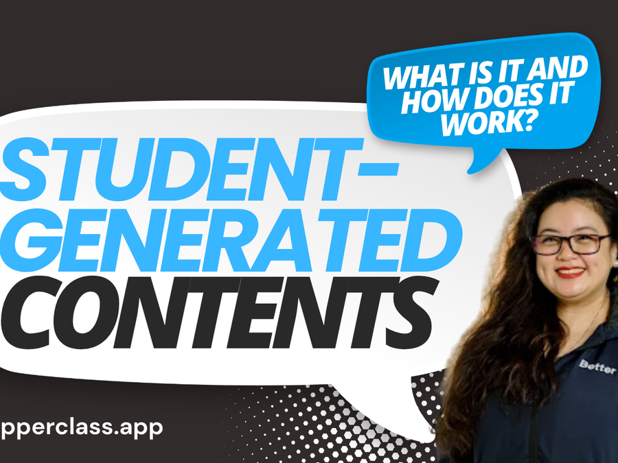 Student-Generated Content for Universities