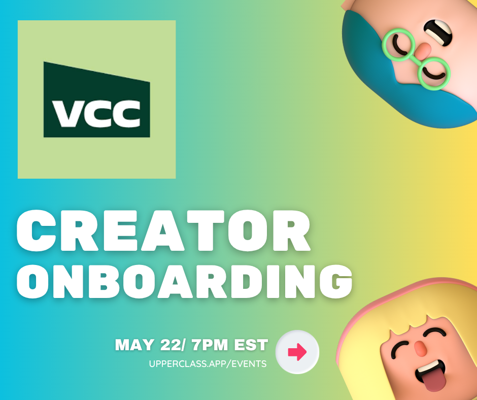 Vancouver Community College/ Creator Onboarding 