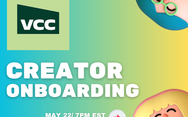 Vancouver Community College/ Creator Onboarding