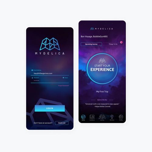Login mockup