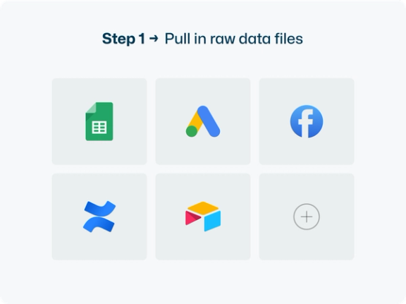 Pull in raw data files