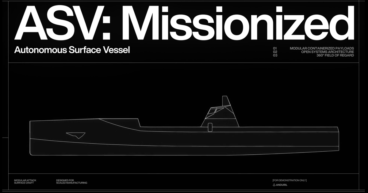 Scaling Autonomous Surface Vessels with the World’s Best Ship Builders for US Navy