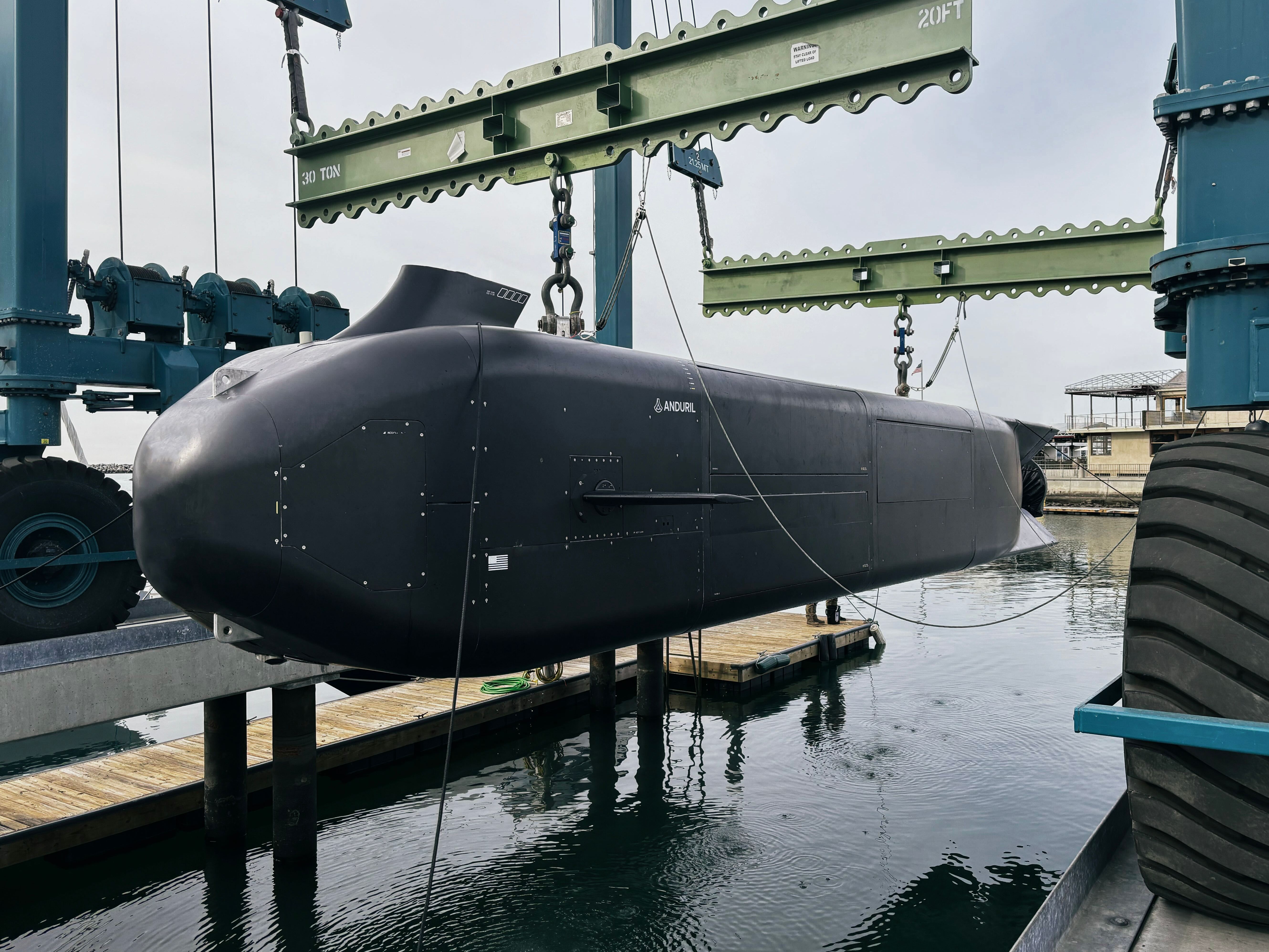 Anduril selected to build autonomous underwater vehicles for U.S. Navy