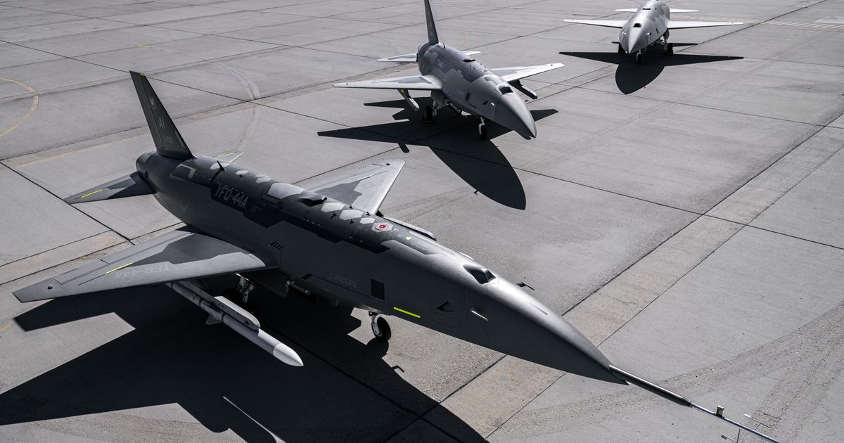 Anduril Wins Production Contract for U.S. Air Force CCA Program - Anduril