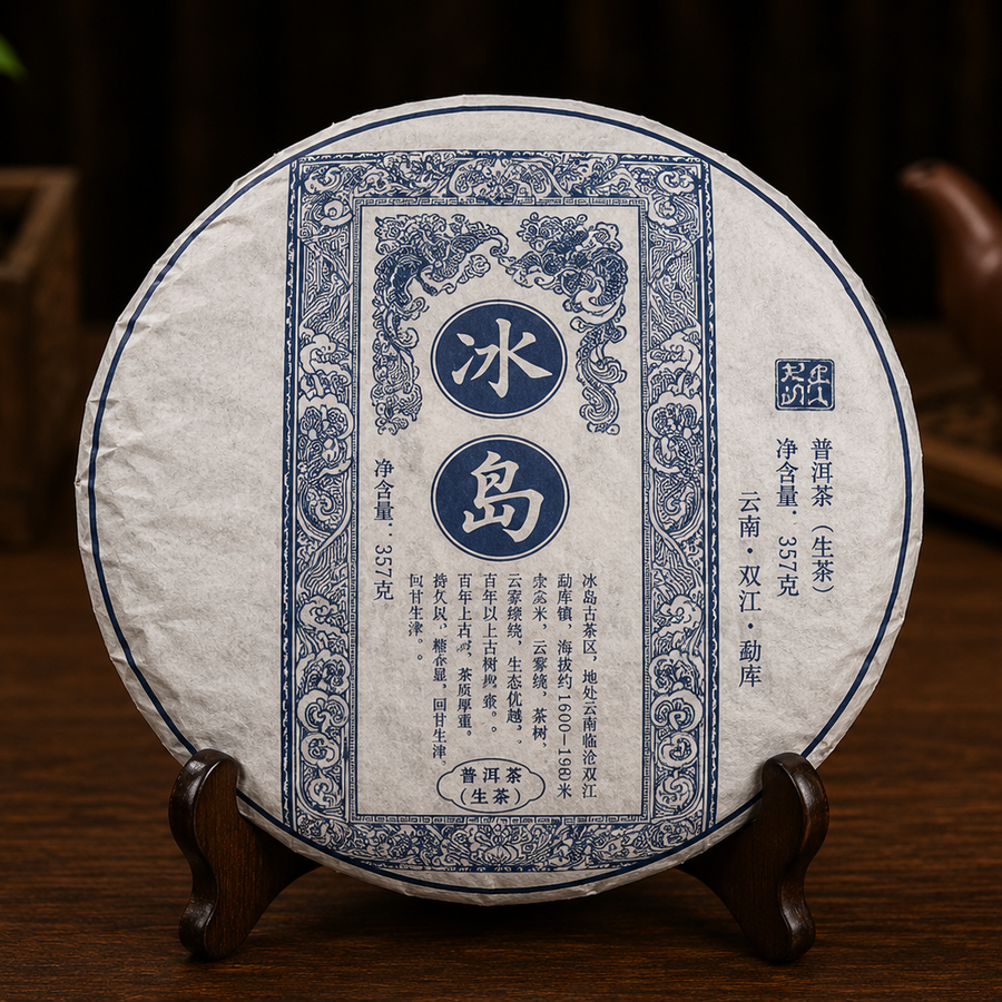 Шэн Пуэр "Исландия" 2020 год, 100 грамм