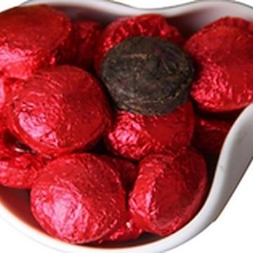 Юньнаньский чай шу пуэр мини точа "Роза"