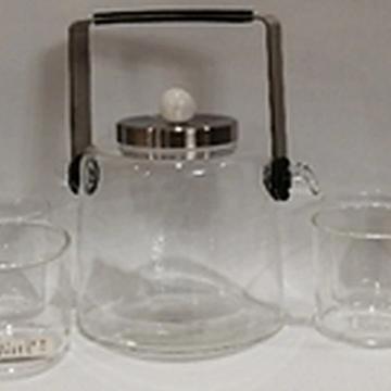 Заварник CHI KAO 900мл., 4 стеклянные чашки по 160мл.