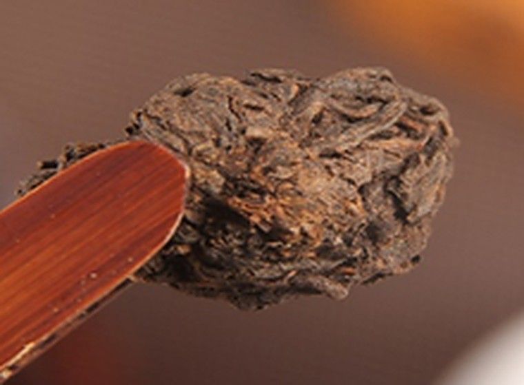 Чай ШУ пуэр, чайные головы чая из Юньнани, восемь лет хранения