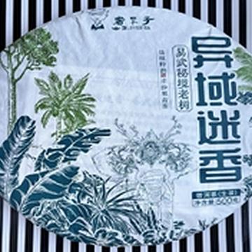 Шэн пуэр «Экзотический аромат» от Botanica, фабрика Nerd Tea, Мэнхай. Дата производства: 12 октября 2022 года. Прессованный шэн пуэр, 500 г.