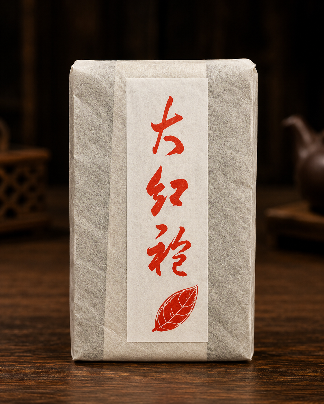 Да Хун Пао прессованный (плитка), Dahongpao, 200 грамм