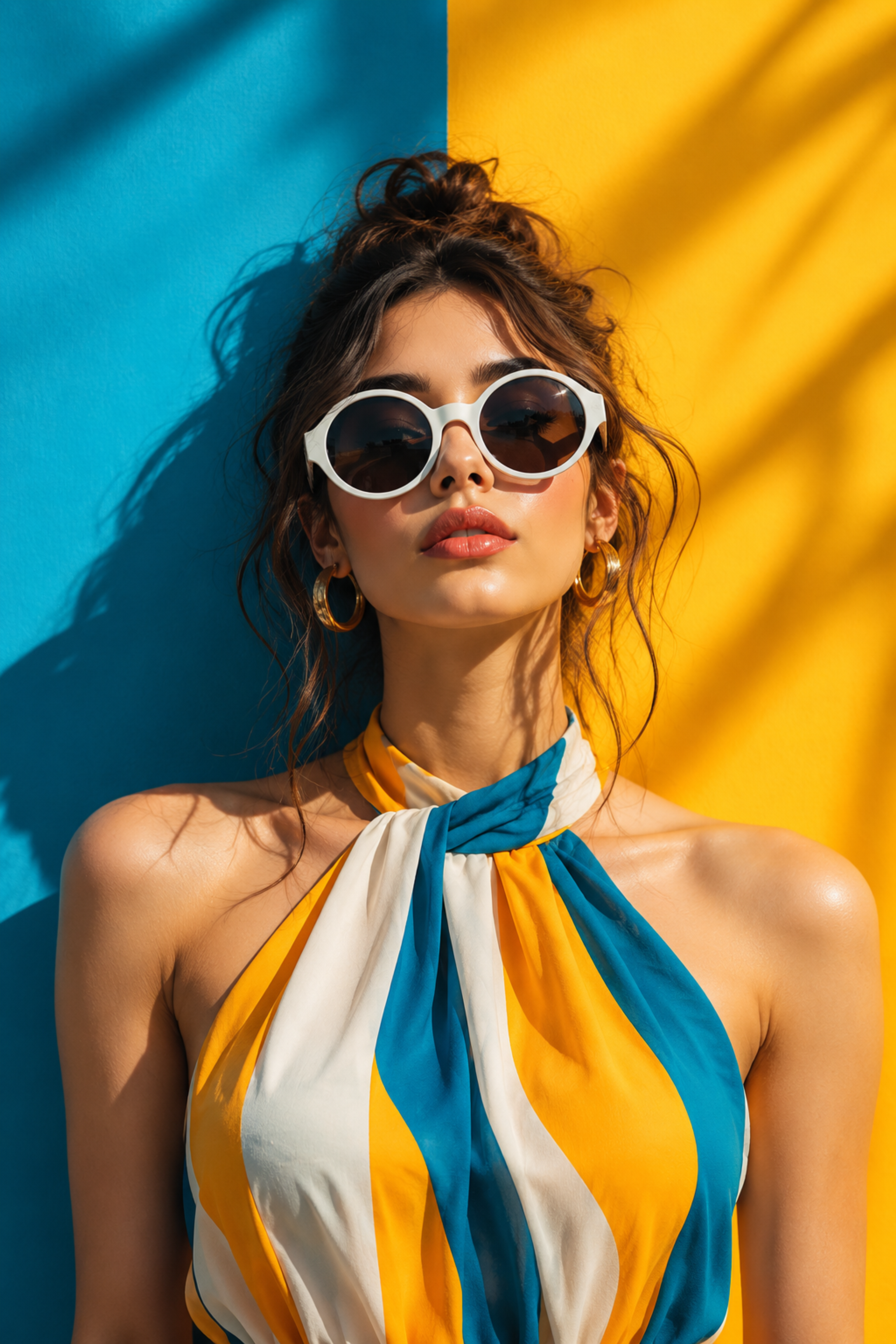 AURA --- Color-Block Eyewear Campaign