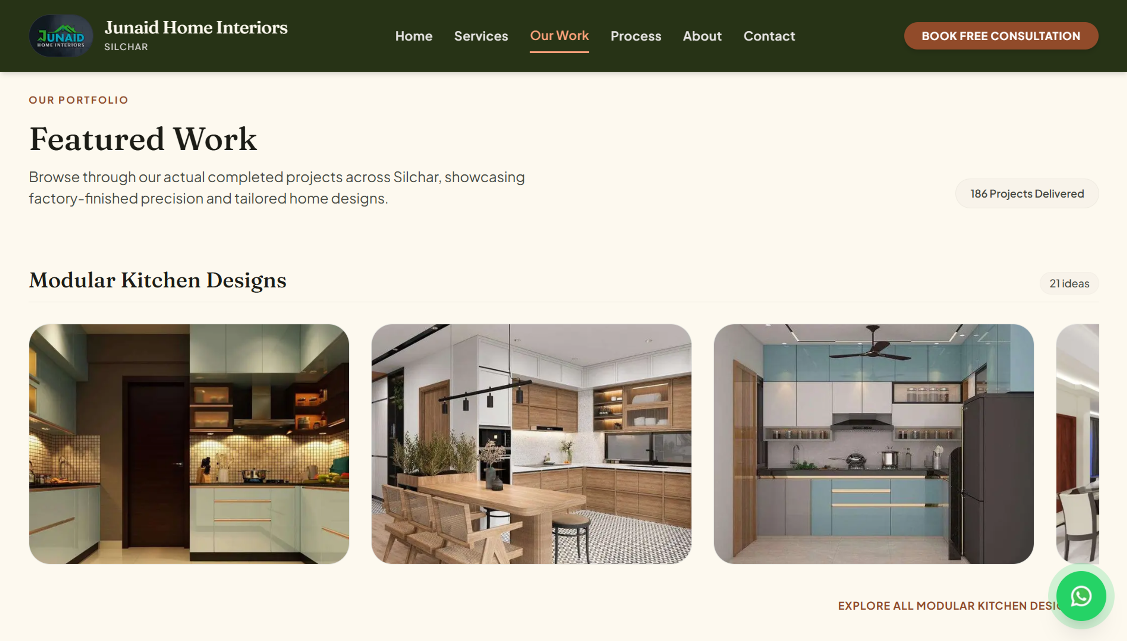 Junaid Home Interiors — screenshot 2