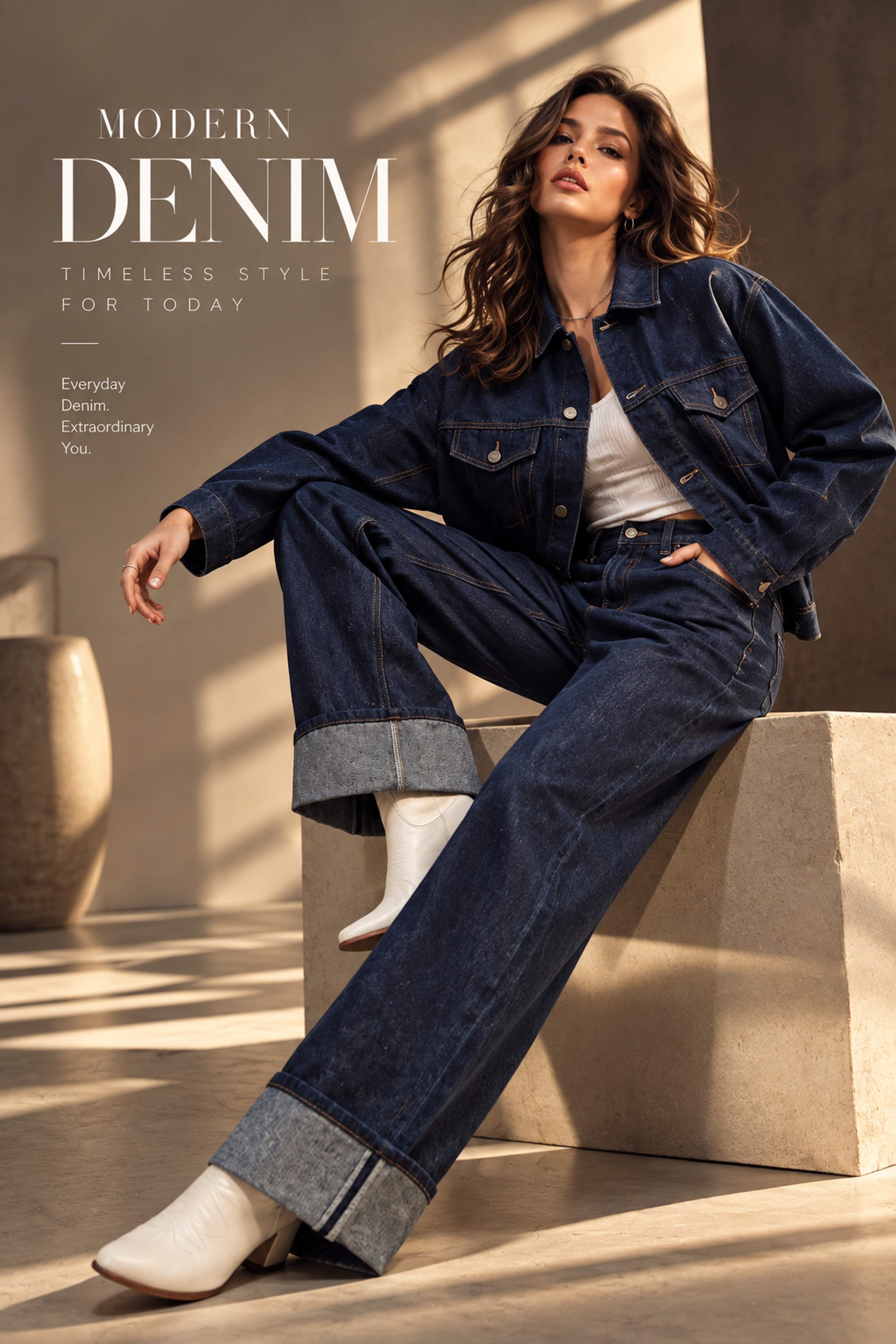 MODERN DENIM --- Editorial Fashion Campaign