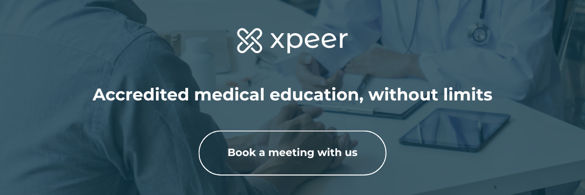CTA book a meeting with Xpeer