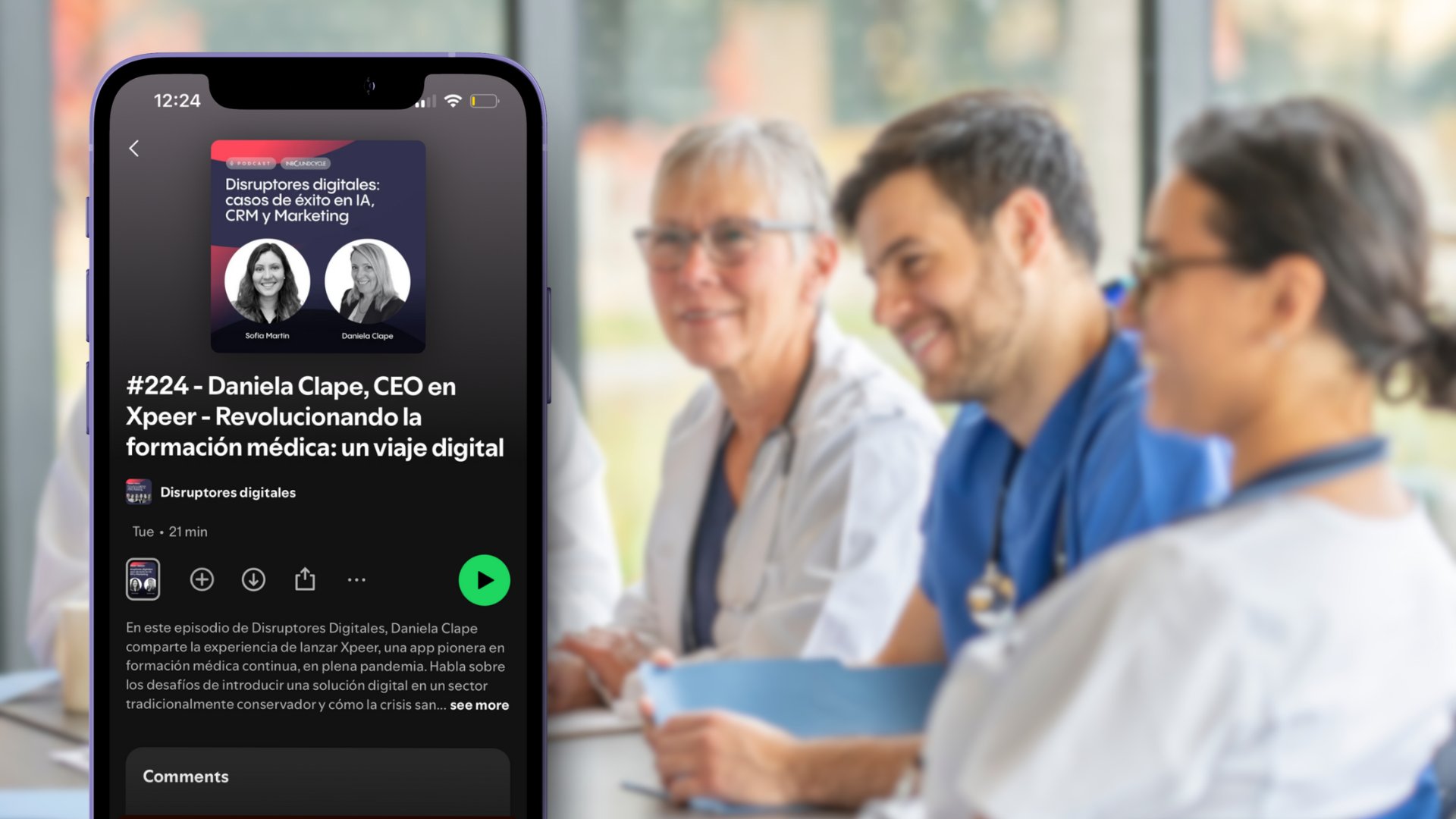 The challenges of introducing a digital solution in a traditionally conservative healthcare sector.