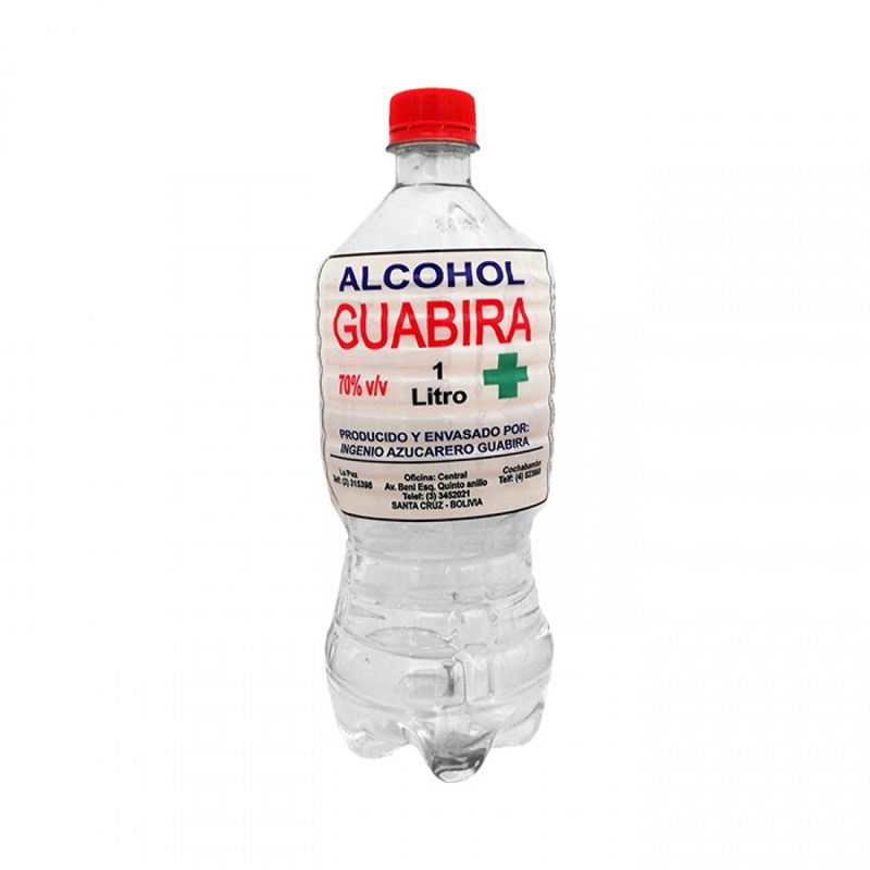 Alcohol Guabirá de 1Lt