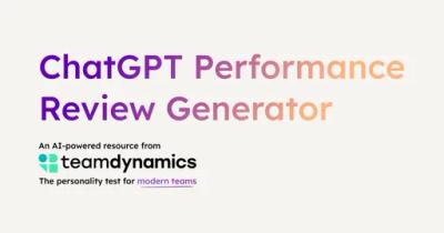 ChatGPT Performance Review Generator