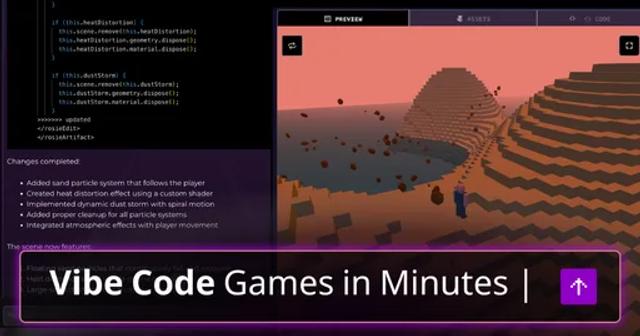 Rosebud AI Game Creator