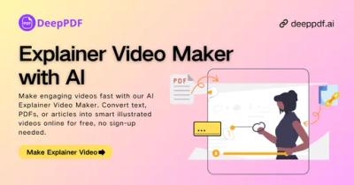 DeepPDF AI Explainer Video Maker