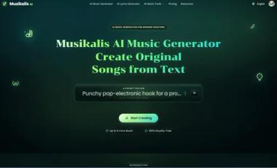 Musikalis AI Lyrics Generator