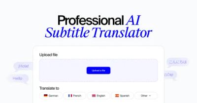 Rask AI Subtitle Translator