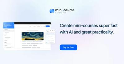 Mini Course Generator