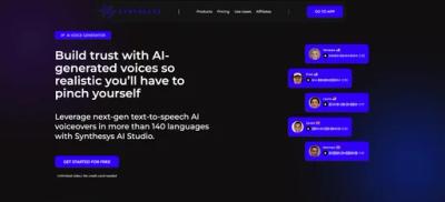 Synthesys AI Voice Generator