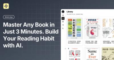 3MinTop AI Book Summarizer