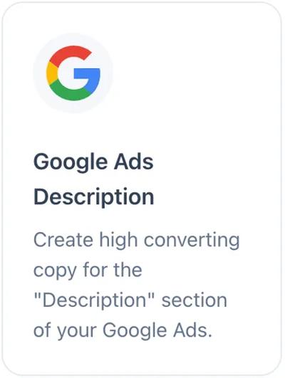 Jasper AI Ad Copy Generator