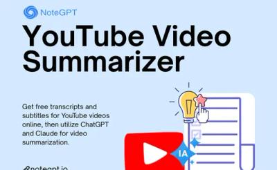 NoteGPT YouTube Video Summarizer