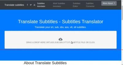 Translate Subtitles