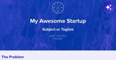 Xtensio AI Pitch Deck Generator