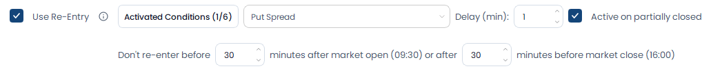 Screenshot der OptionsApp, Rollen von Optionen: Erweiterte Einstellungen