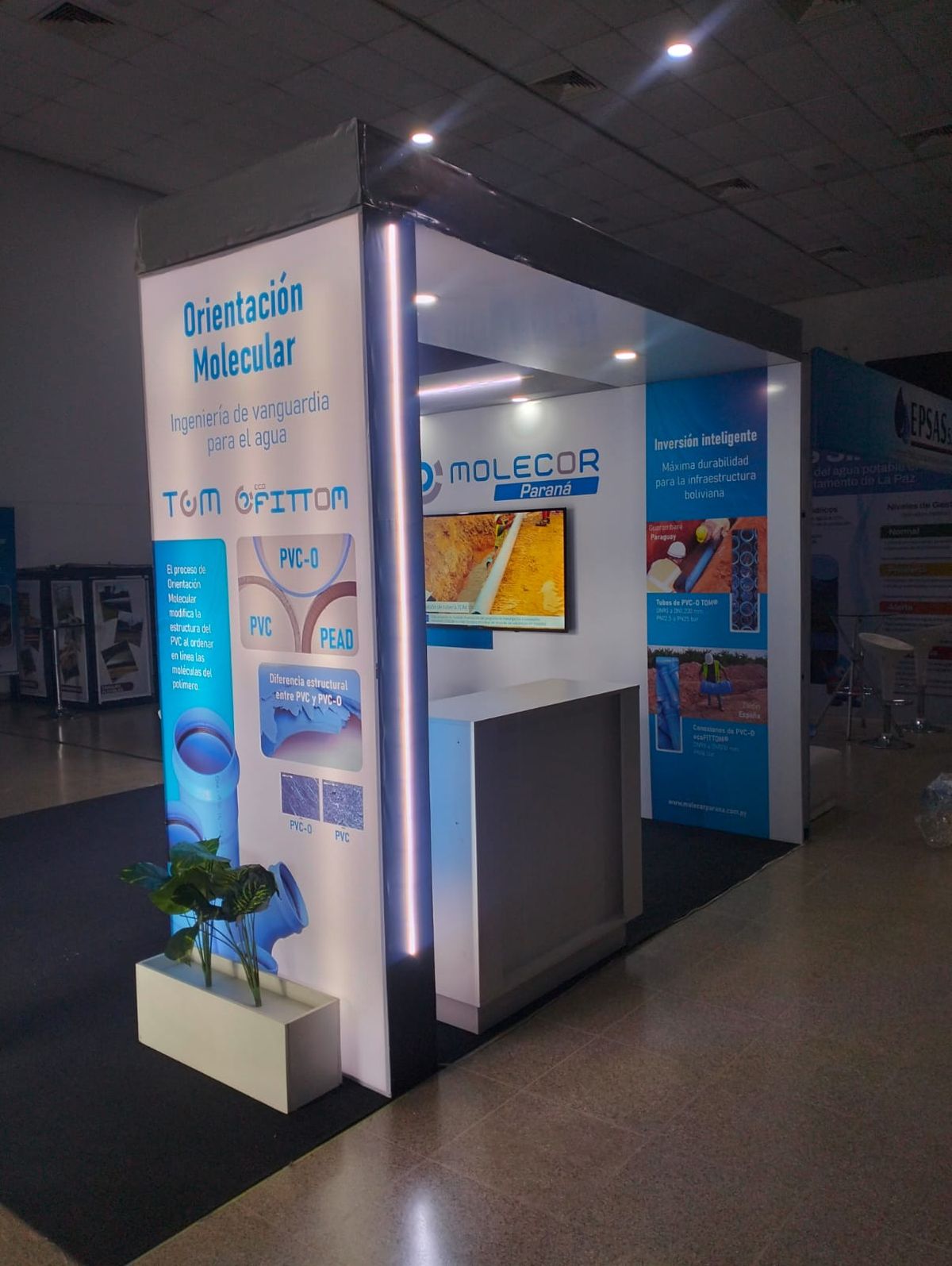 Stand Molecor Paraná en Expoagua 2026 — foto 1