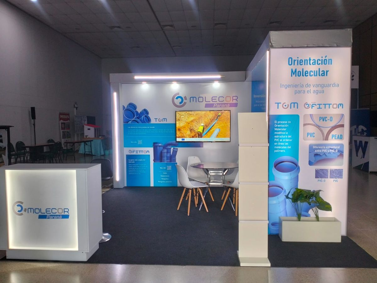 Stand Molecor Paraná en Expoagua 2026 — foto 2
