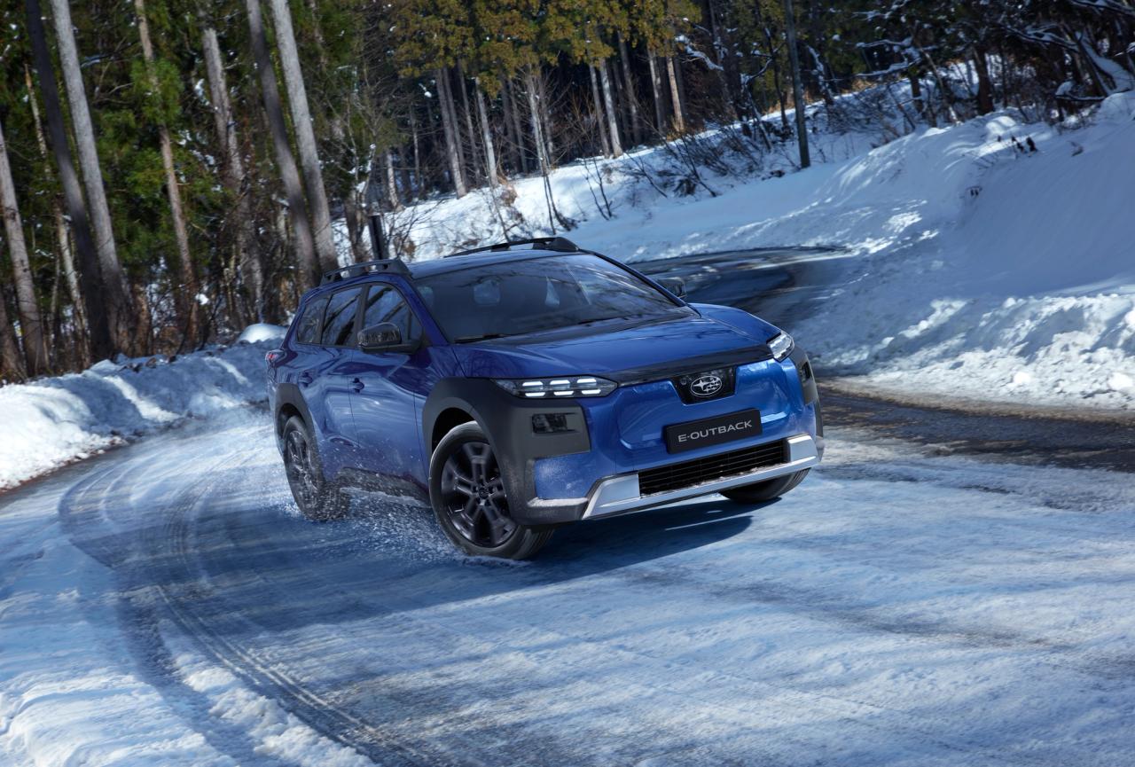 Subaru E-Outback ladeeffekt ved lave temperaturer i vinter