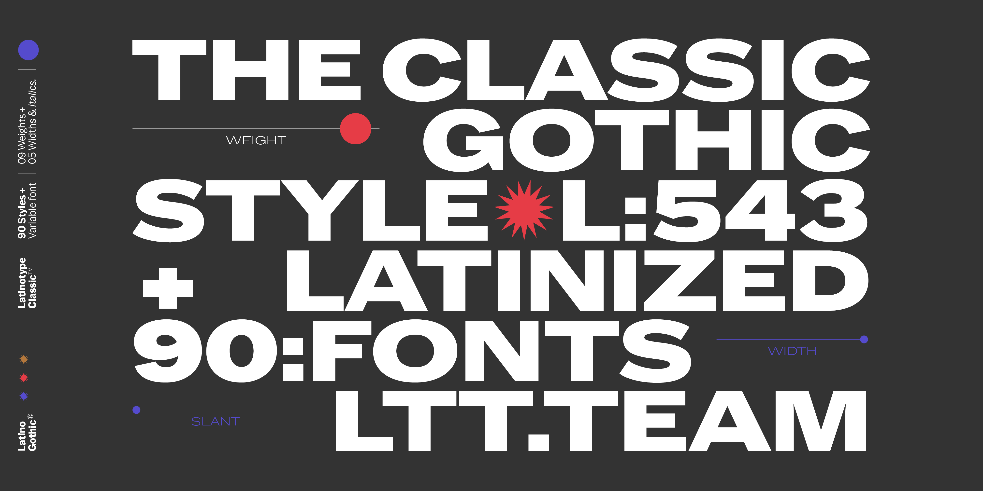 Latino Gothic - Blog - Latinotype