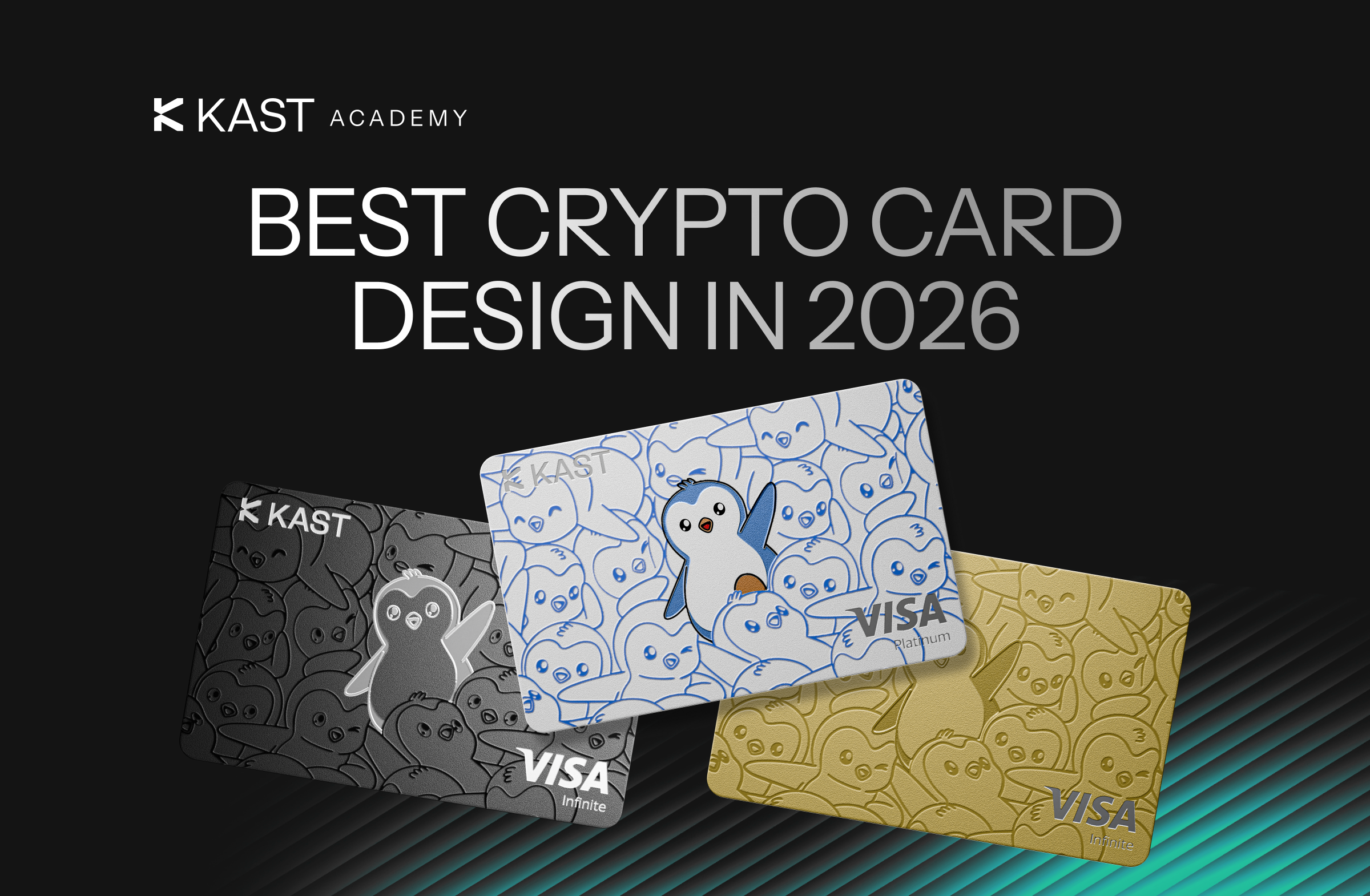 Featured illustration for “Best Crypto Card Design 2026: Why Pengu Stands Out”