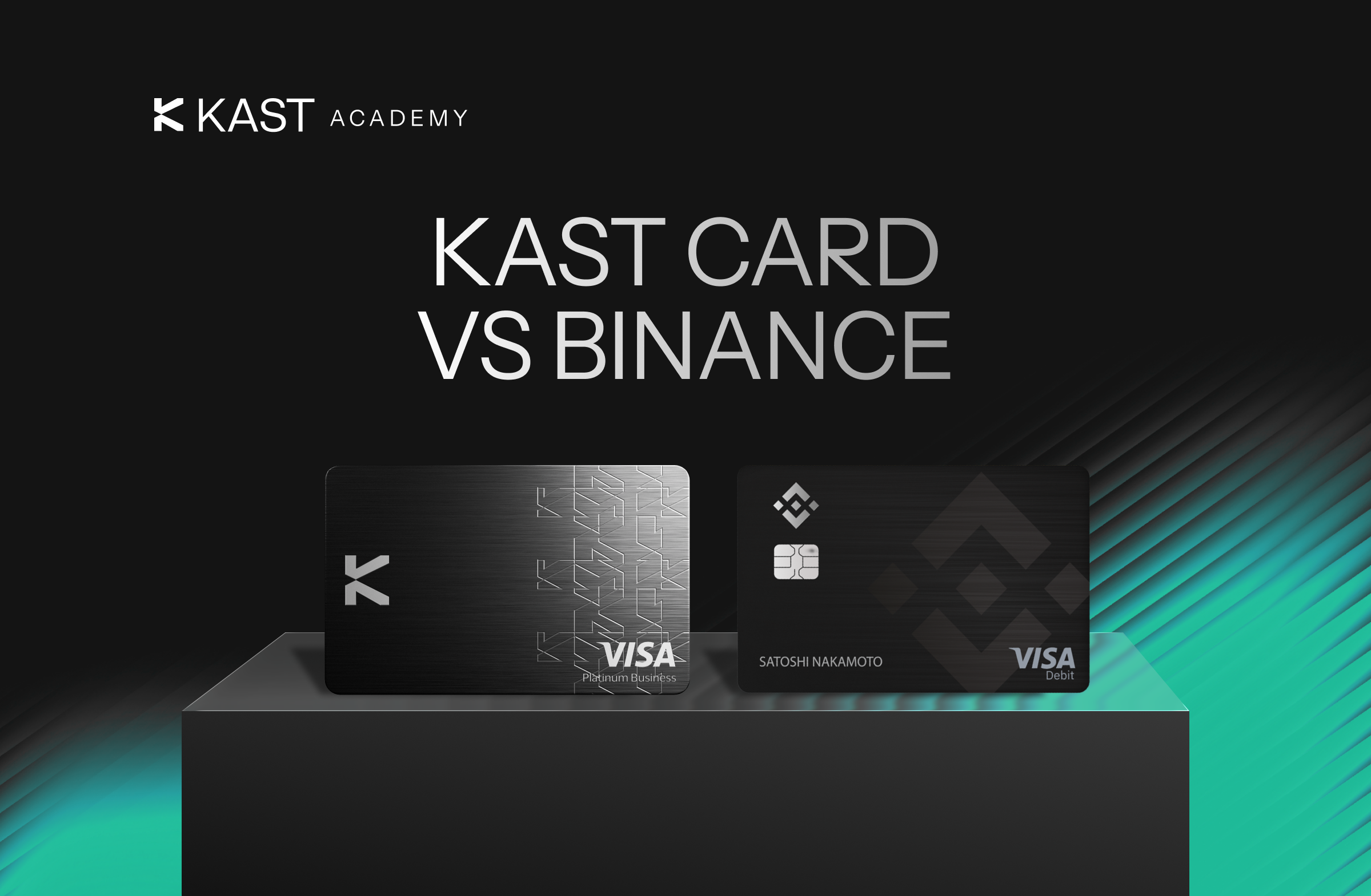 Featured illustration for “KAST Card vs Binance Card: Full Comparison for Crypto Spending”