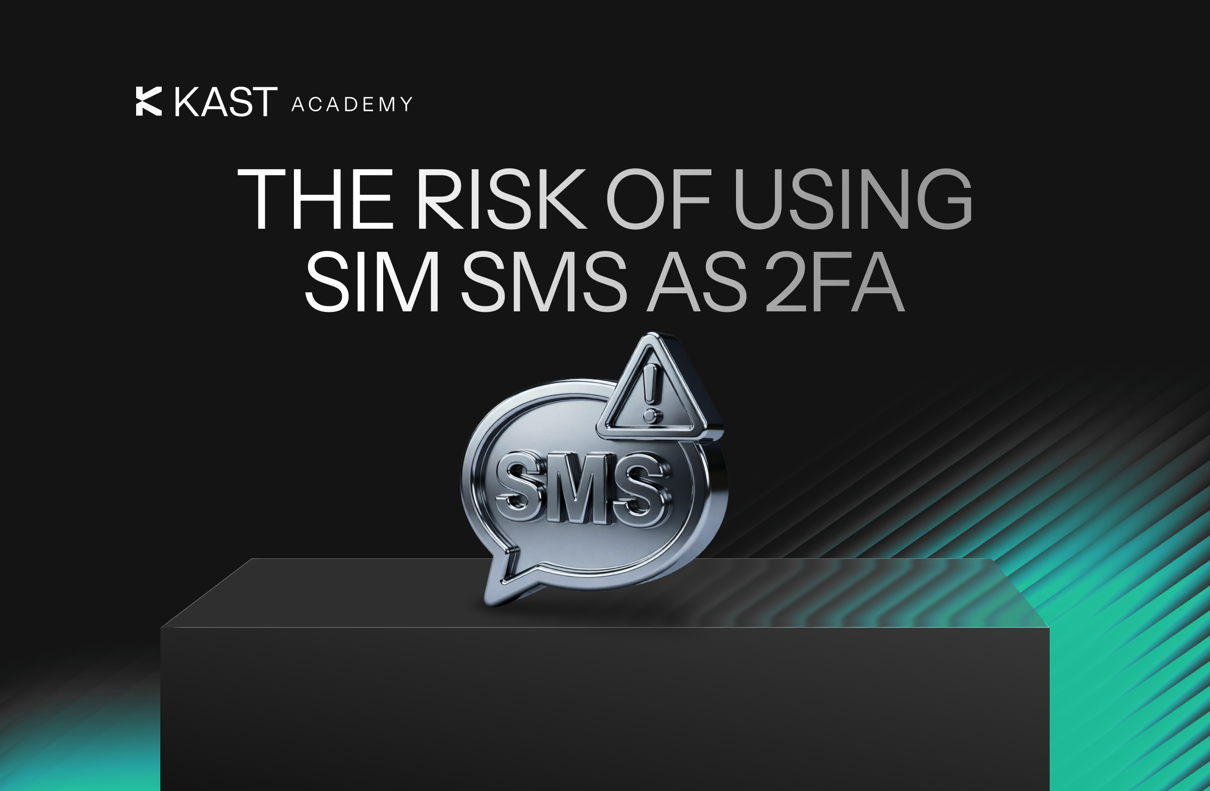 Featured illustration for “SIM Swapping: Why You Should Never Use SMS for 2FA”