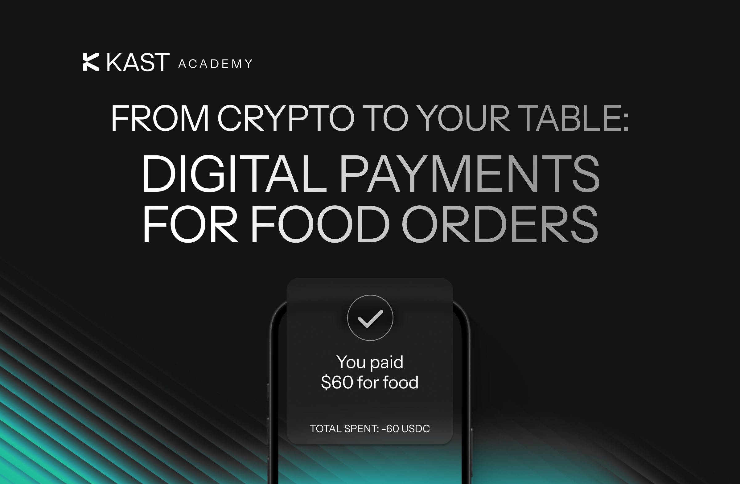 Featured illustration for “Wolt and Uber Eats: Ordering Food with Crypto Abroad”
