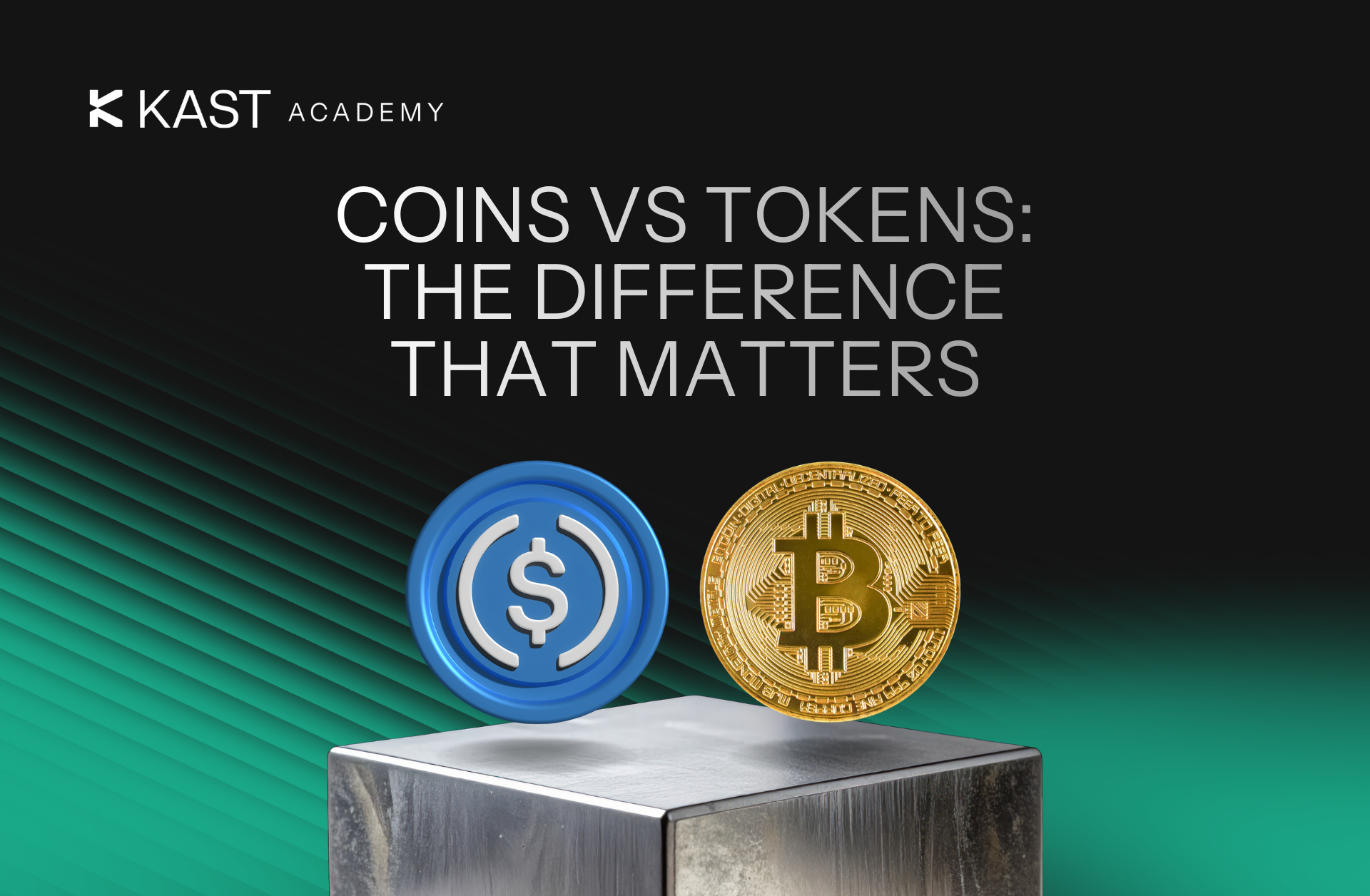 Featured illustration for “What’s the Difference Between Coins and Tokens?”