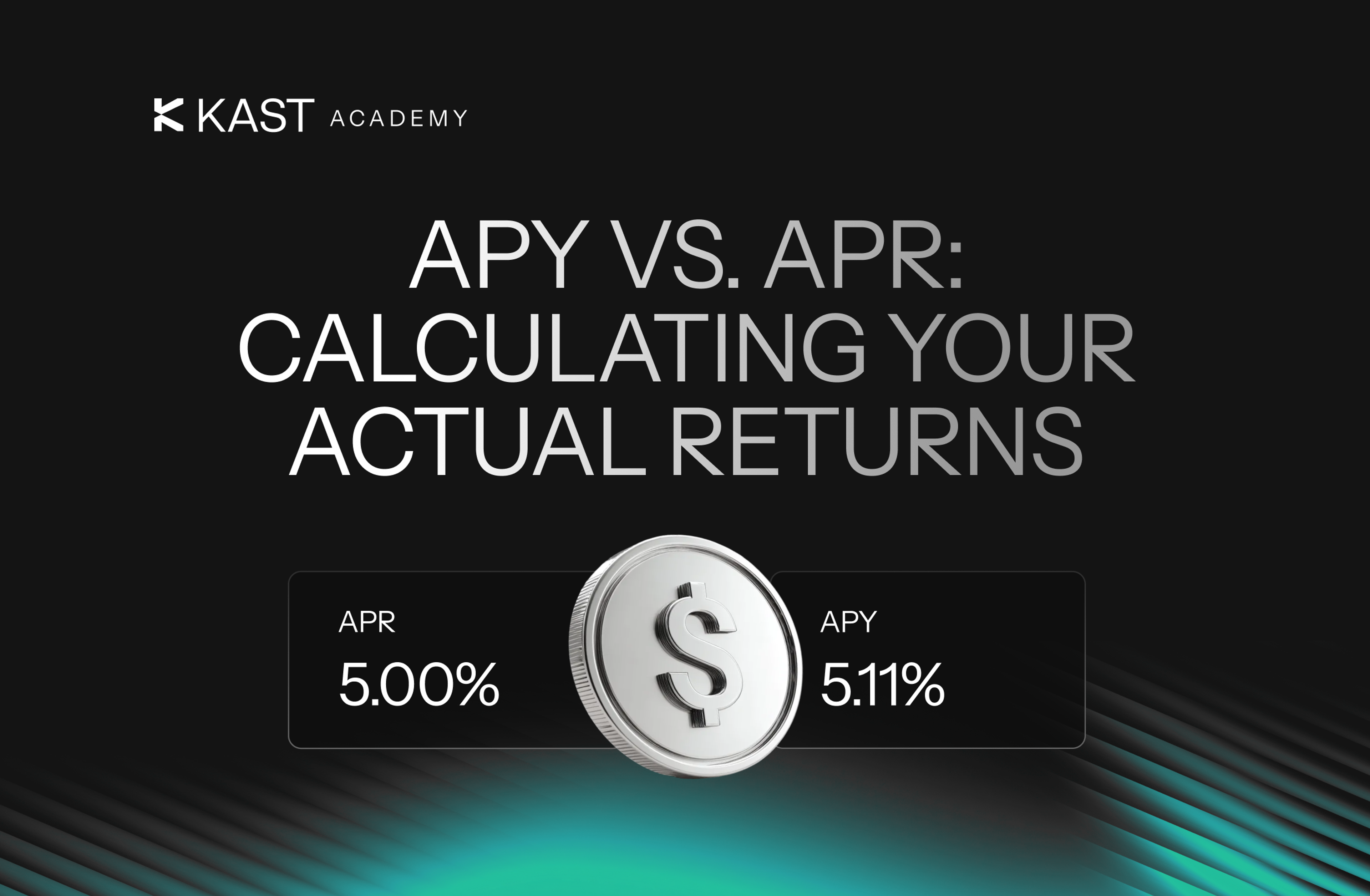 Featured illustration for “APR vs APY: What’s the Difference and How to Compare Returns”