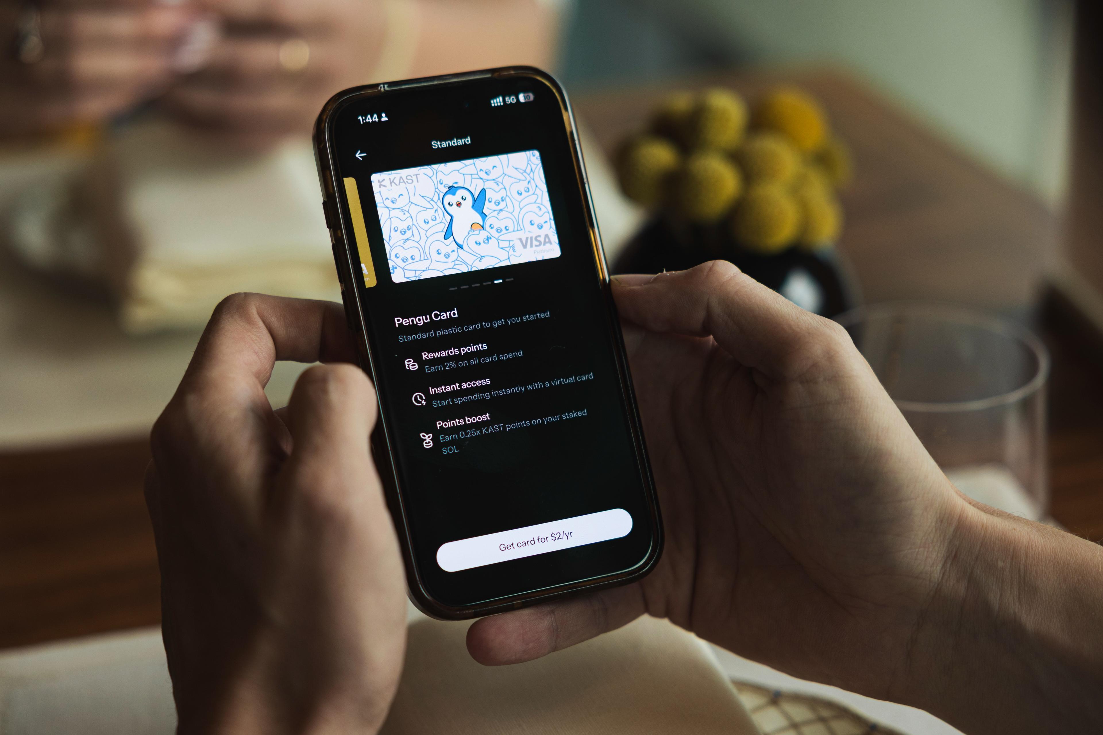 Pengu Card, stablecoin card