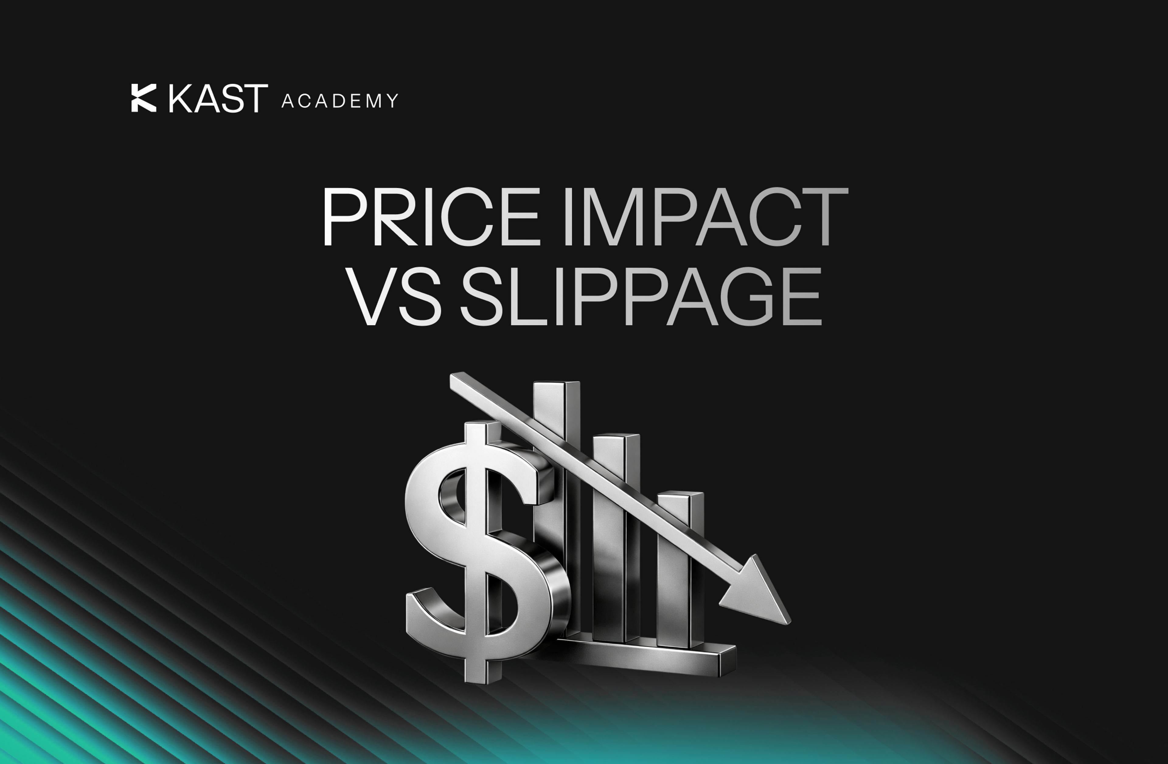 Featured illustration for “What Is Price Impact in Crypto and How Is It Different from Slippage?”
